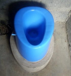 toilet seat for pit latrine