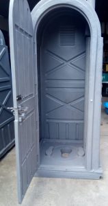 pit latrine toilet hut